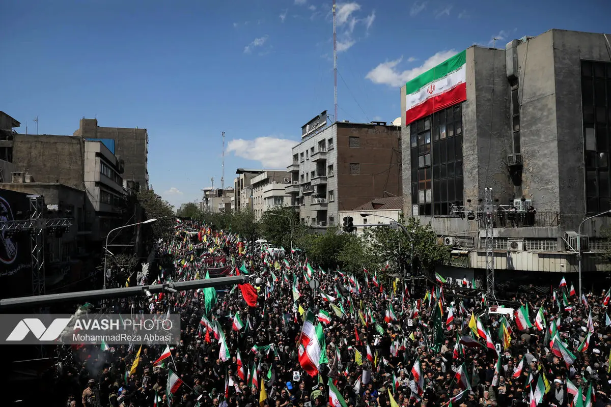مراسم اربعین رهبر شهید انقلاب در تهران