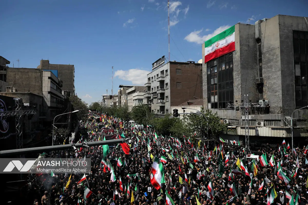 مراسم اربعین رهبر شهید انقلاب در تهران