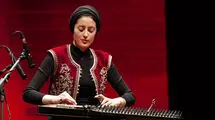 نوازنده زن تونسی در قلب تهران،  زیبا و الهام‌بخش نواخت