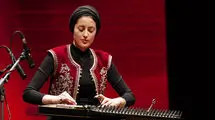 نوازنده زن تونسی در قلب تهران،  زیبا و الهام‌بخش نواخت