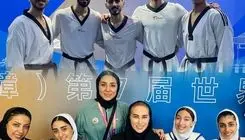 افتخارآفرینی تکواندوکاران در روز نخست 