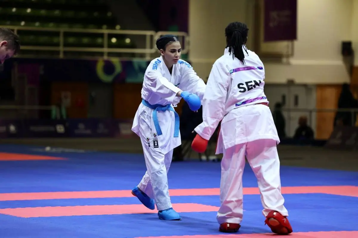 سارا بهمنیار از سد حریف سنگالی گذشت