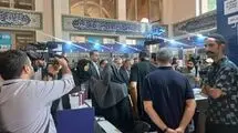 رئیس‌جمهور به نمایشگاه کتاب رفت