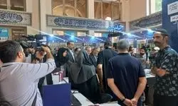رئیس‌جمهور به نمایشگاه کتاب رفت