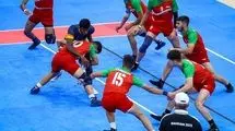 پسران کبدی ایران راهی نیمه نهایی شدند