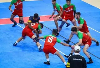 پسران کبدی ایران راهی نیمه نهایی شدند