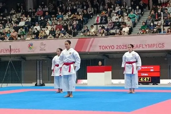 نقره المپیک ناشنوایان بر گردن کاتای تیمی بانوان