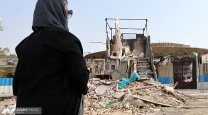 آوار کردن خاکروبه‌ها نماد فرهنگی جنگ نیست
