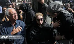بازیگری که امروز در کنار پیکر اکبر عبدی بسیار گریست/ فیلم