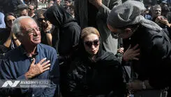 بازیگری که امروز در کنار پیکر اکبر عبدی بسیار گریست/ فیلم