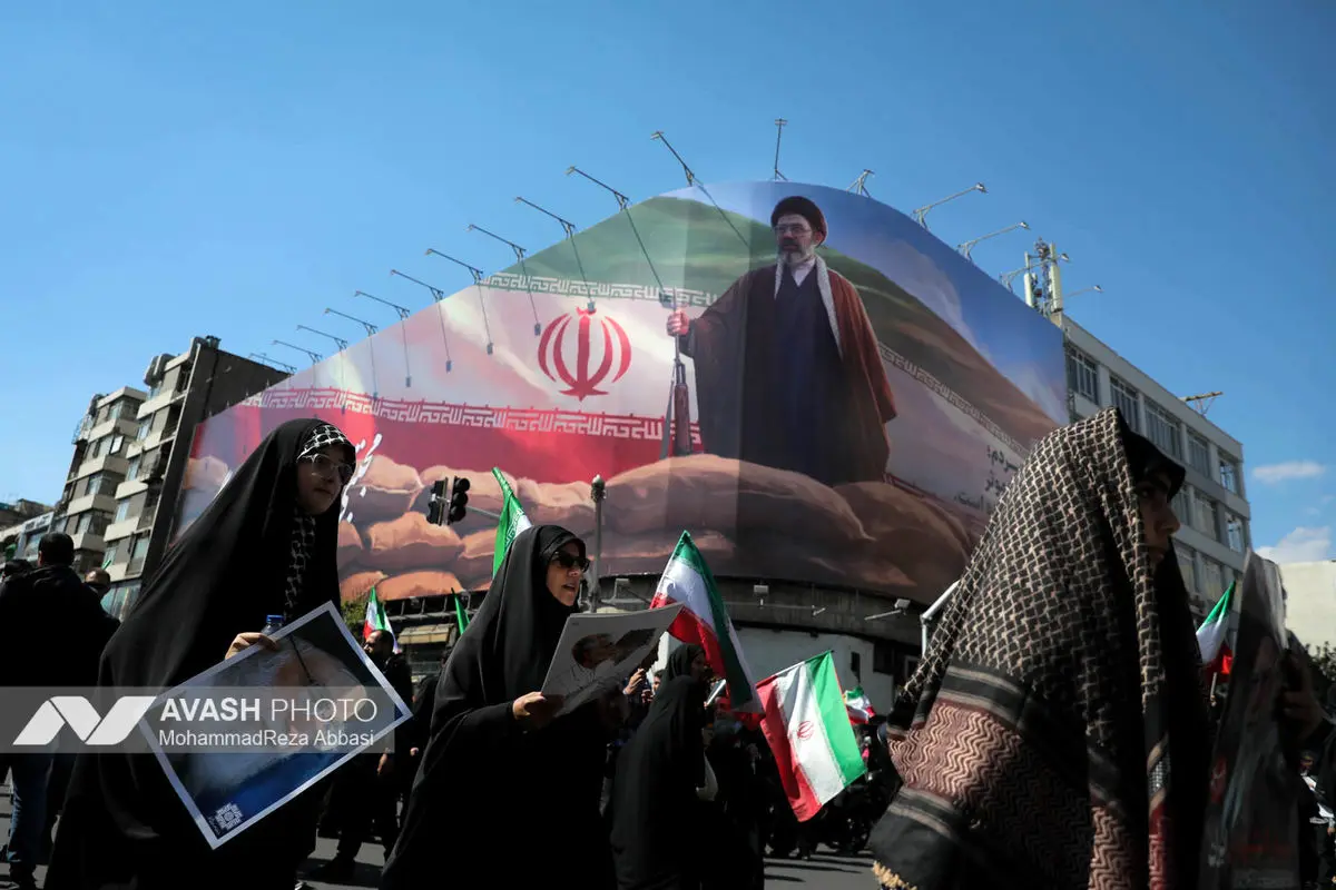 مراسم اربعین رهبر شهید انقلاب در تهران