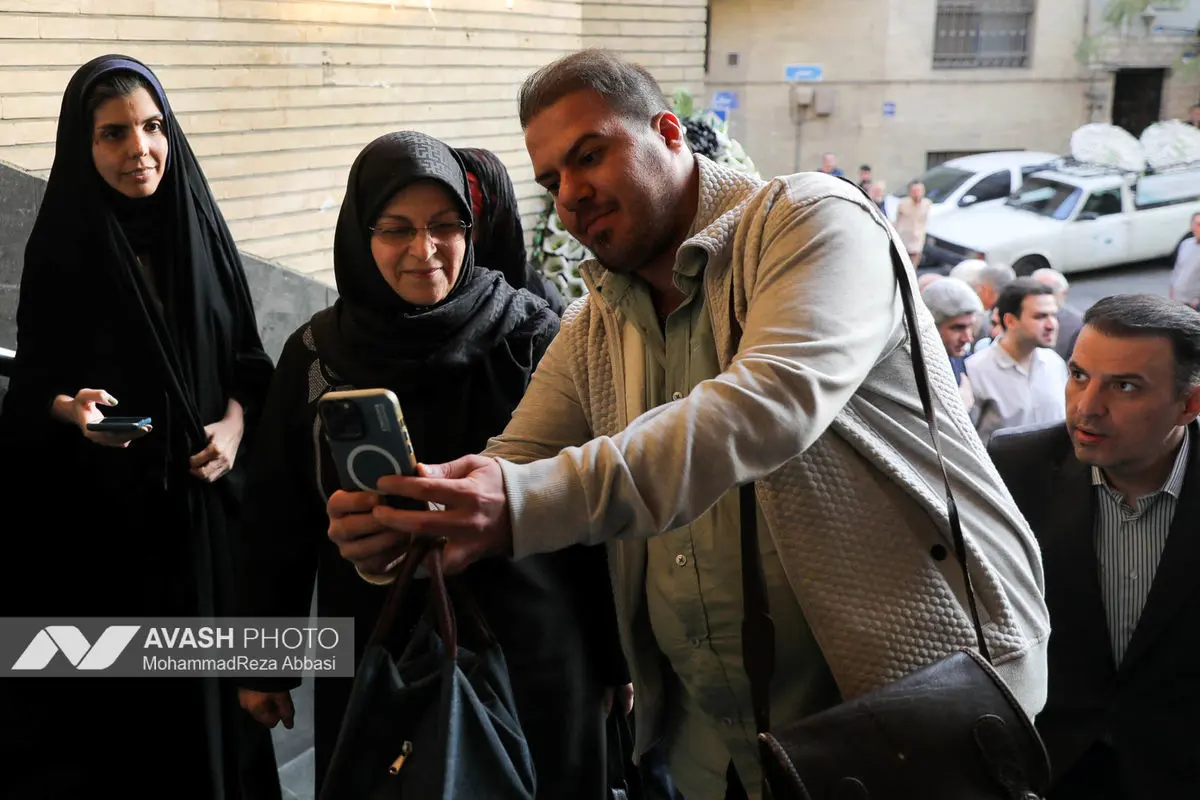 مراسم ترحیم سیدمحمد تاج‌زاده