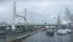 بارش باران در ۵ استان و ترافیک سنگین در محورهای شمالی و ورودی‌های تهران