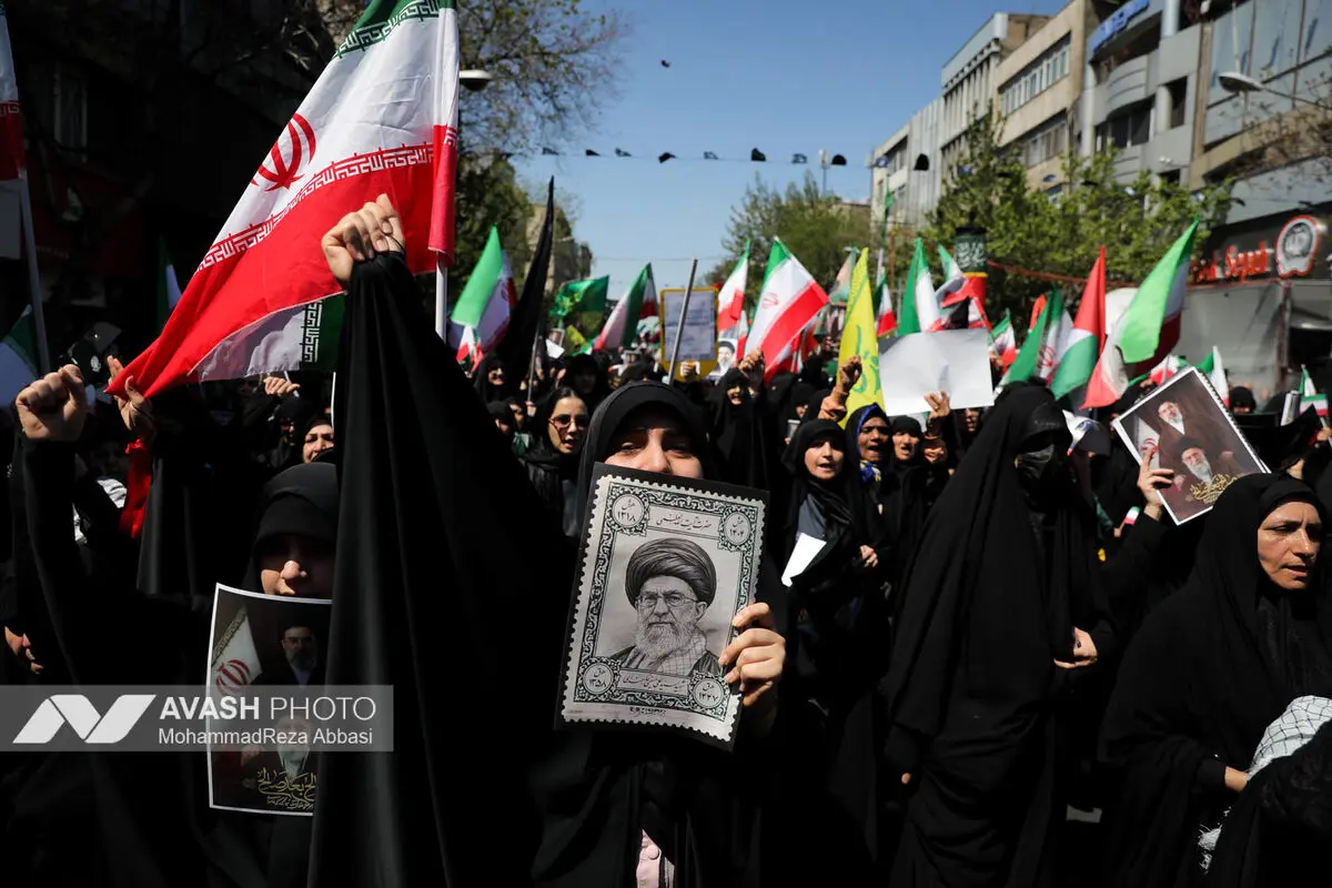 مراسم اربعین رهبر شهید انقلاب در تهران
