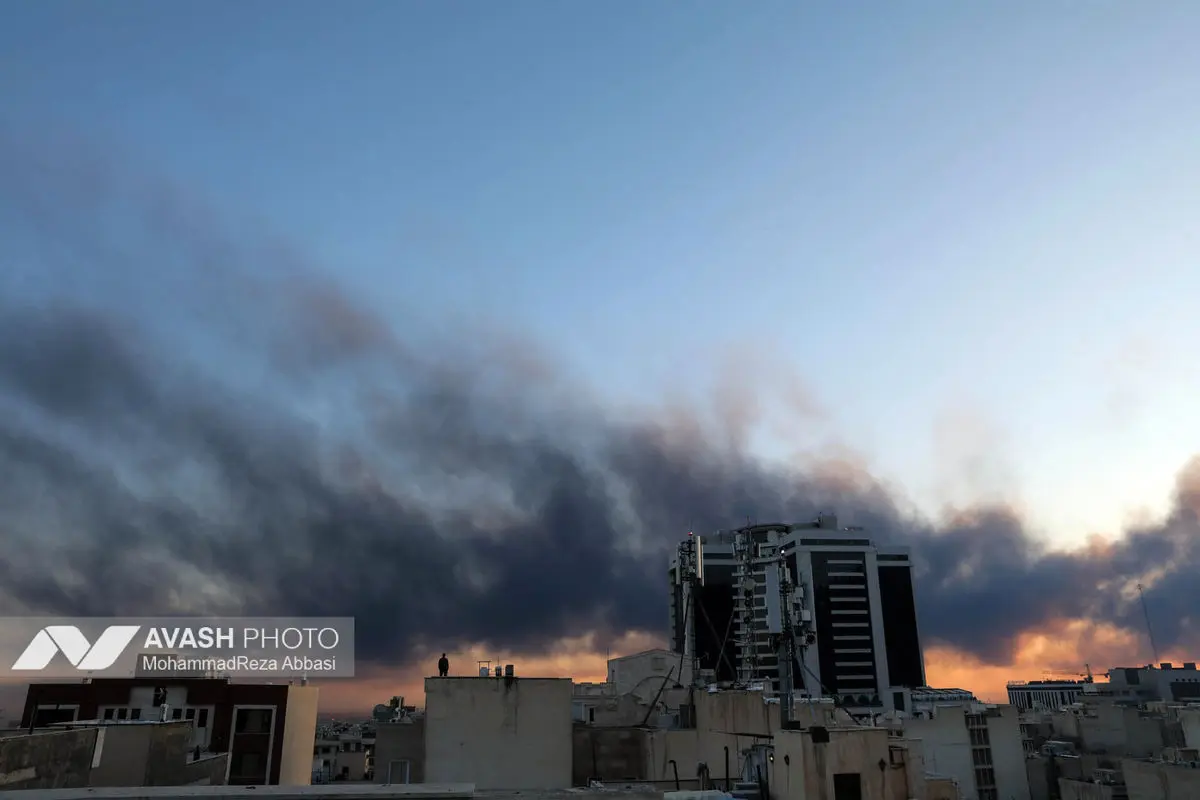 حمله هوایی صهیونی- آمریکایی به تهران