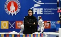 از ملی‌پوشی تا داوری بین‌المللی شمشیربازی