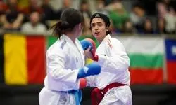 سارا ادریا به مدال برنز کاراته دست یافت