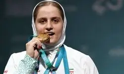 قرائت سوگندنامه ورزشکاران در بازی‌های آسیایی ناگویا توسط آرین سلیمی و مهسا بهشتی