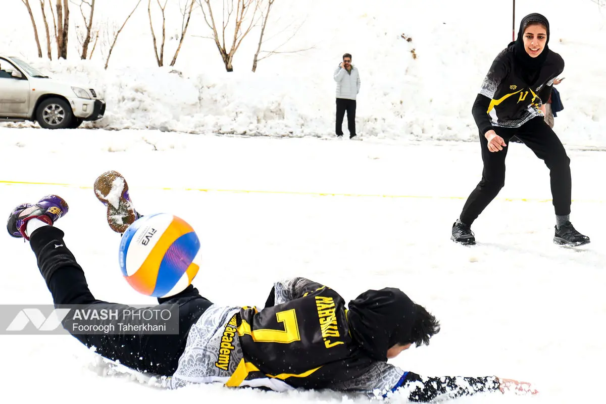 تور ملی والیبال برفی بانوان
