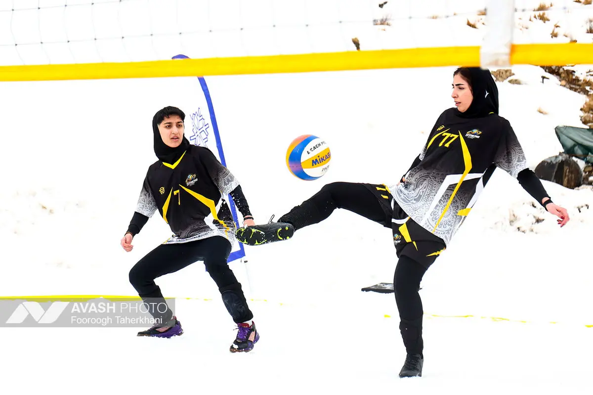 تور ملی والیبال برفی بانوان