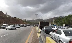 کندوان و آزادراه تهران-شمال یک‌طرفه شد؛ ترافیک سنگین در مسیر شمالی