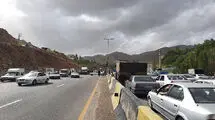 کندوان و آزادراه تهران-شمال یک‌طرفه شد؛ ترافیک سنگین در مسیر شمالی