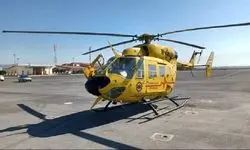 نجات مادر ۲۷ ساله باردار با بالگرد