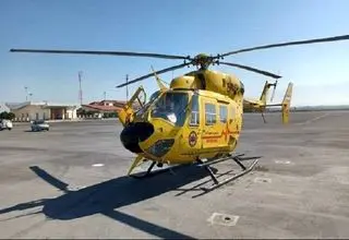 نجات مادر ۲۷ ساله باردار با بالگرد