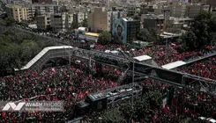 مراسم تشییع پیکر مطهر رهبر شهید انقلاب در تهران - ۲
