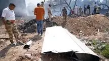 سقوط یک فروند هواپیمای مسافربری با ۲۴۲ سرنشین در هند+فیلم لحظه سقوط