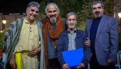 تقدیر از محمود بصیری در جشنواره آیینی سنتی