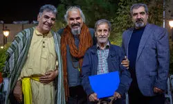 تقدیر از محمود بصیری در جشنواره آیینی سنتی