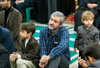 مراسم تشییع پیکر داماد رهبر شهید انقلاب/ فیلم