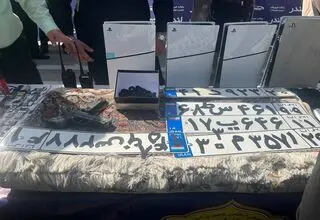 عکسی جالب از تغییر پلاک خودروهای سرقتی