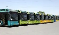 ترخیص ۸۵ اتوبوس برقی  در شرایط جنگی