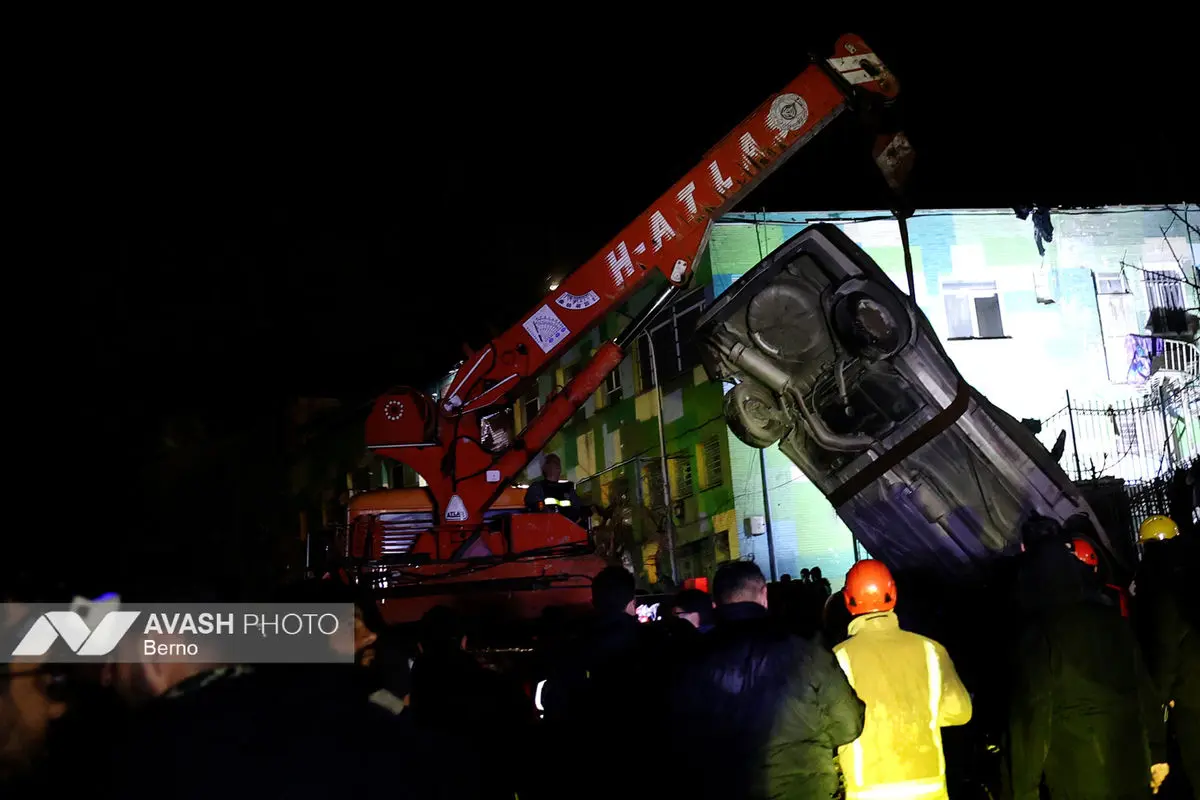 حملات شبانه آمریکایی - اسرائیلی به مناطق مسکونی تهران