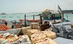 کشف سه هزار چاقوی ضامن‌دار آمریکایی از یک شناور در ساحل بوشهر