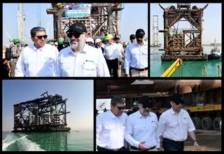 جکت 11A در مسیر نصب؛ گام بزرگ متخصصان ایرانی در توسعه فاز ۱۱