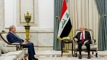 رئیس‌جمهور عراق و سفیر ایران درباره تقویت روابط رایزنی کردند