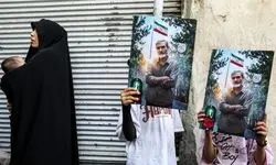 تصاویری از تشییع پیکر شهید مصباح‌الهدی باقری‌کنی داماد رهبر شهید انقلاب