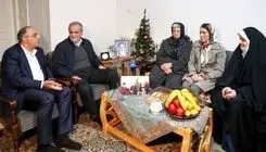 پزشکیان به منزل خانواده شهدای مسیحی رفت