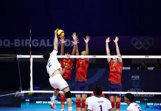 نوجوانان ایران یک امتیاز از اسپانیا گرفتند