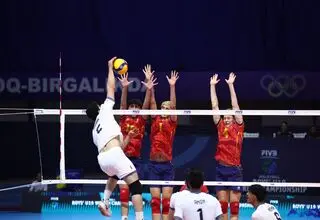 نوجوانان ایران یک امتیاز از اسپانیا گرفتند