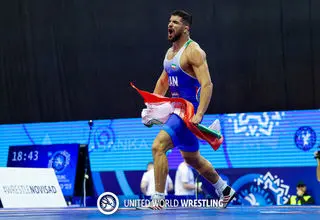 کشتی آزاد زیر ۲۳ سال ایران نایب قهرمان جهان شد/ قهرمانی آمریکا با ۴ طلا