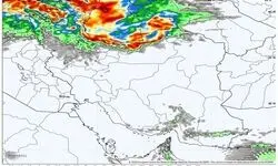  هشدار تداوم و تشدید بارش‌ها در ۸ استان؛ تهران ۵ درجه خنک‌تر می‌شود