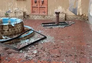 آسیب به کاخ سلیمانیه و چند اثر تاریخی کرج در حمله هوایی دشمن صهیونی