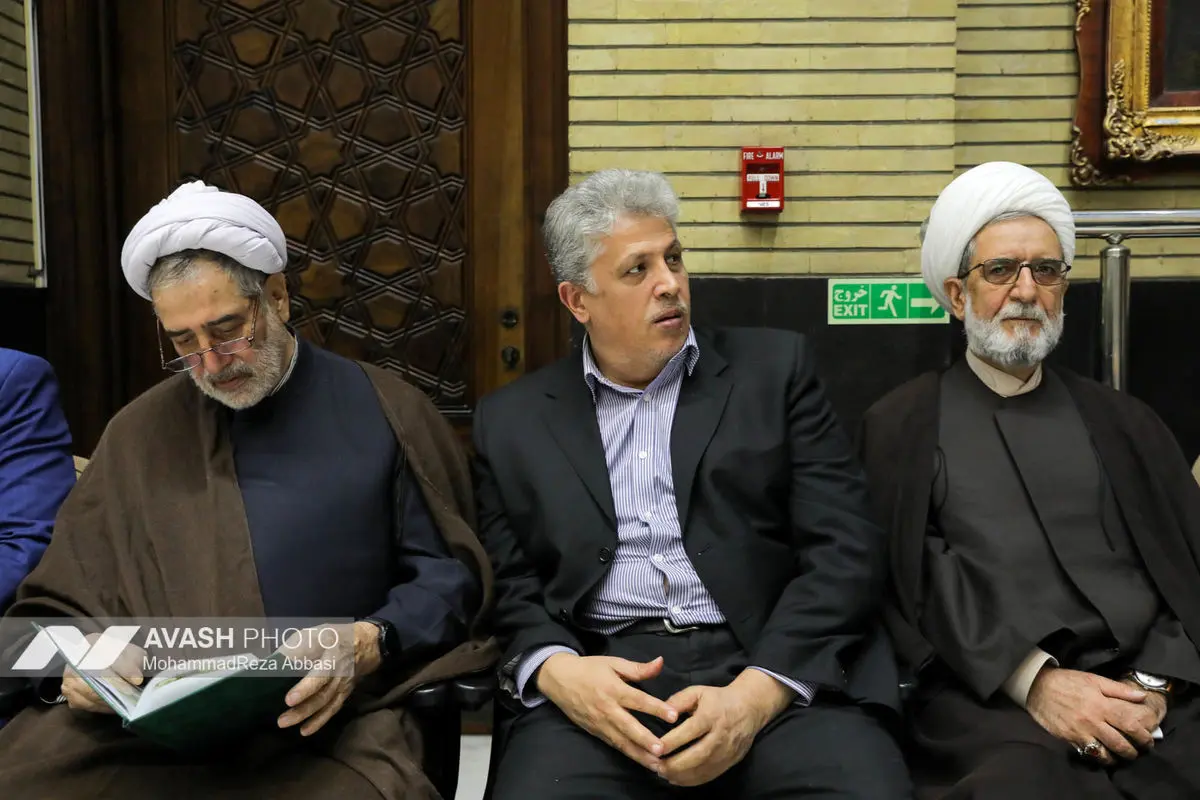 مراسم ترحیم سیدمحمد تاج‌زاده