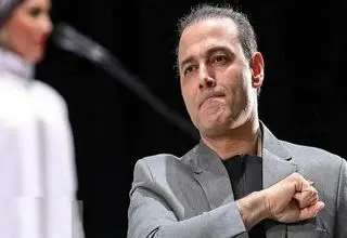  علیرضا قربانی با «نانسی» در قاب یادگاری