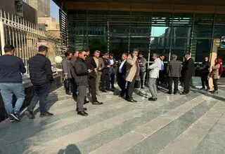تجمع واردکنندگان برنج در اعتراض به عدم دریافت ارز واردات 