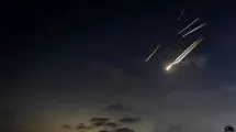 شلیک ممتد پدافند در غرب تهران
